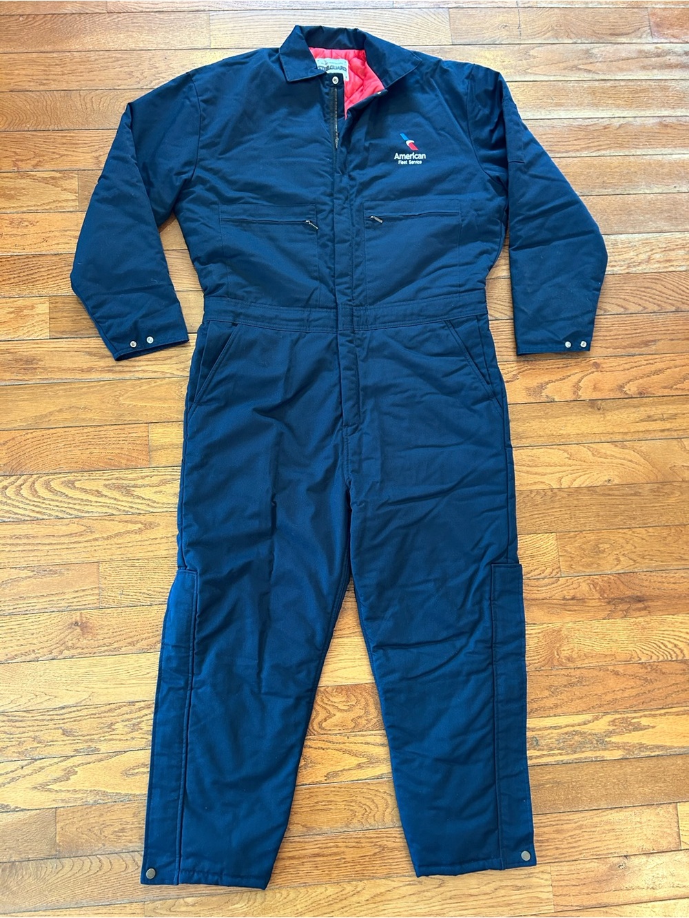 American Airlines Fleet Service Official Uniform Workwear Coveralls Mechanic